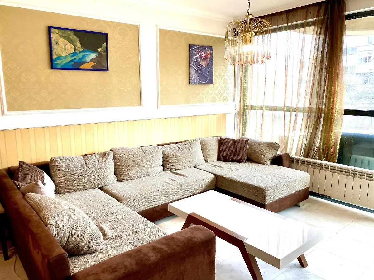 Apartment Guest Rooms With Living Room, Dining Room And Kitchen Next To Center Sofia Bulgaria